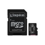 KINGSTON MEMÓRIAKÁRTYA MICROSDXC 64GB CANVAS SELECT PLUS 100R A1 C10 + Normál SD ADAPTER